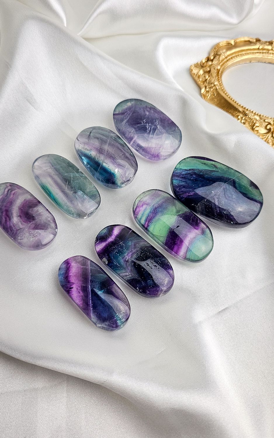 Rainbow Fluorite Palmstone