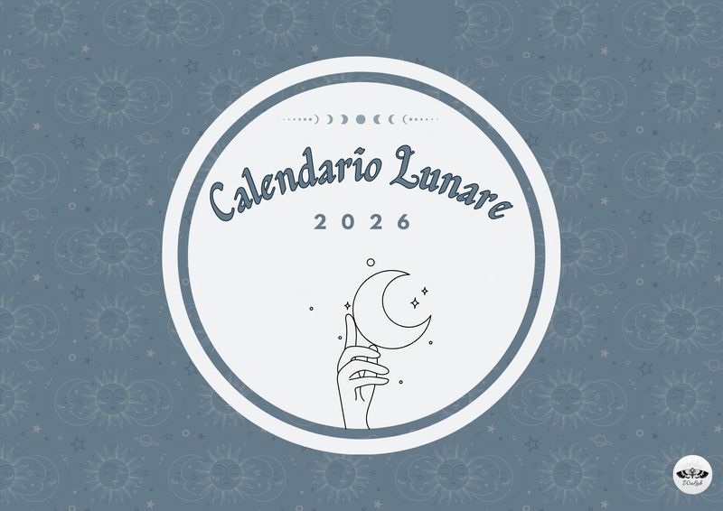 Moon Phases Calendar 2026 - FREE PDF