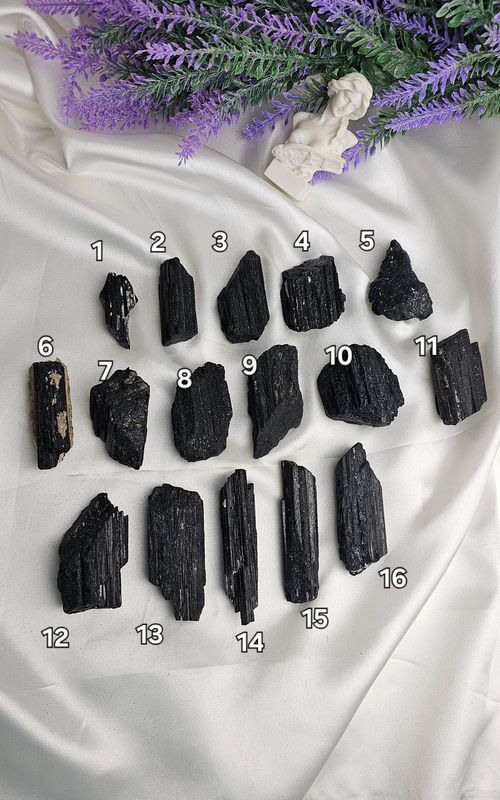 Raw Black Tourmaline