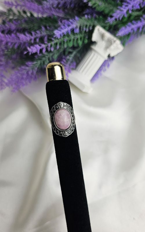 Adjustable Boho Ring in Kunzite n.2 (FROM SIZE 14)