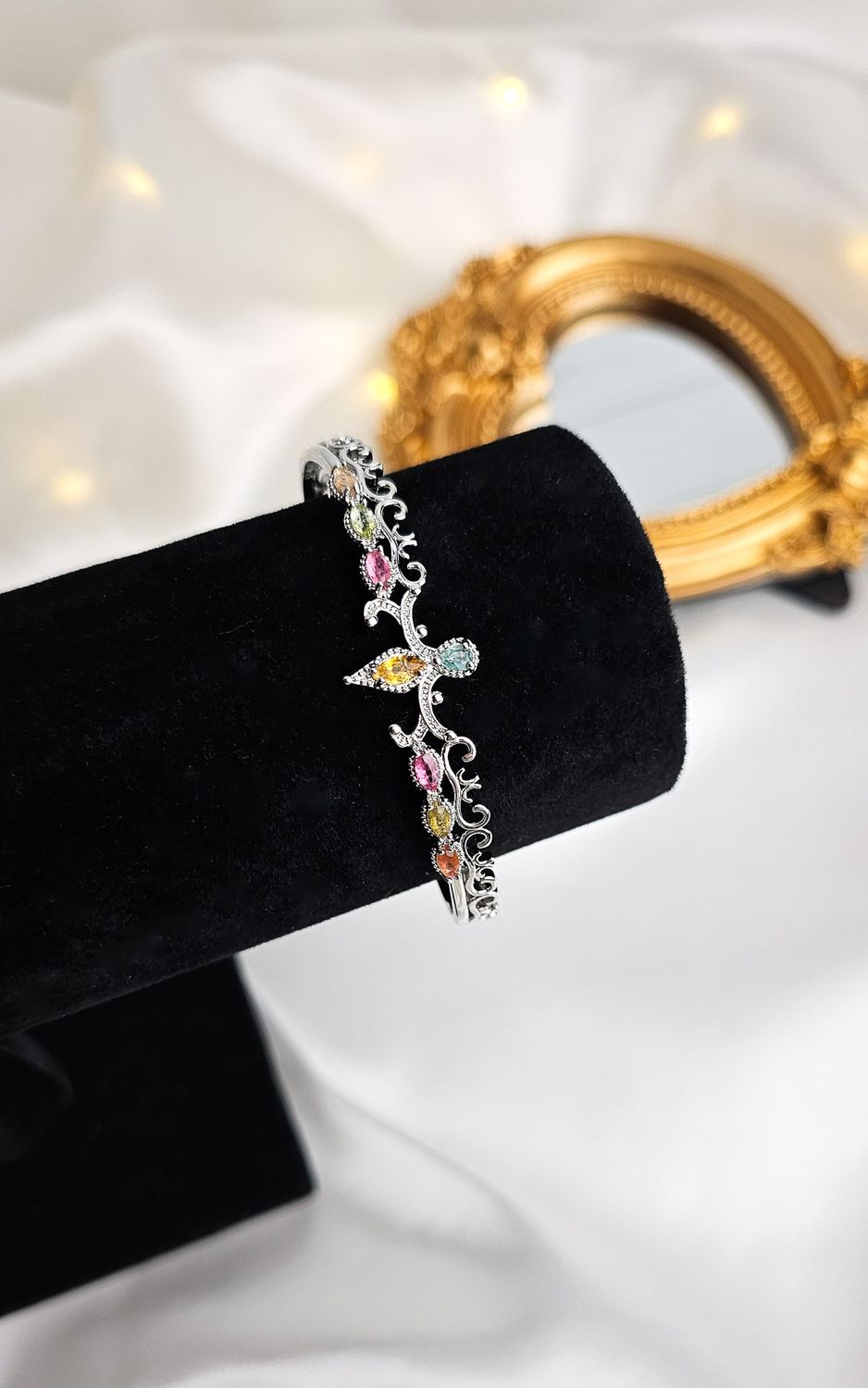 Bracelet in Multicolor Tourmaline