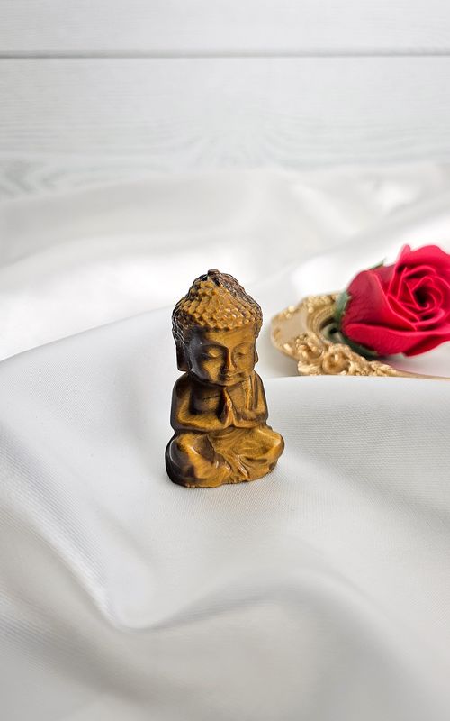 Tiger Eye Buddha (Small)