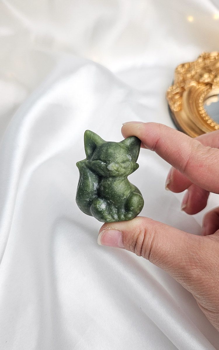 Nephrite Jade Fox