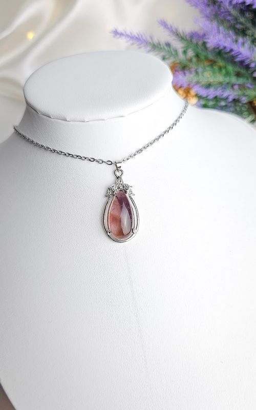 Necklace with Ametrine n.3