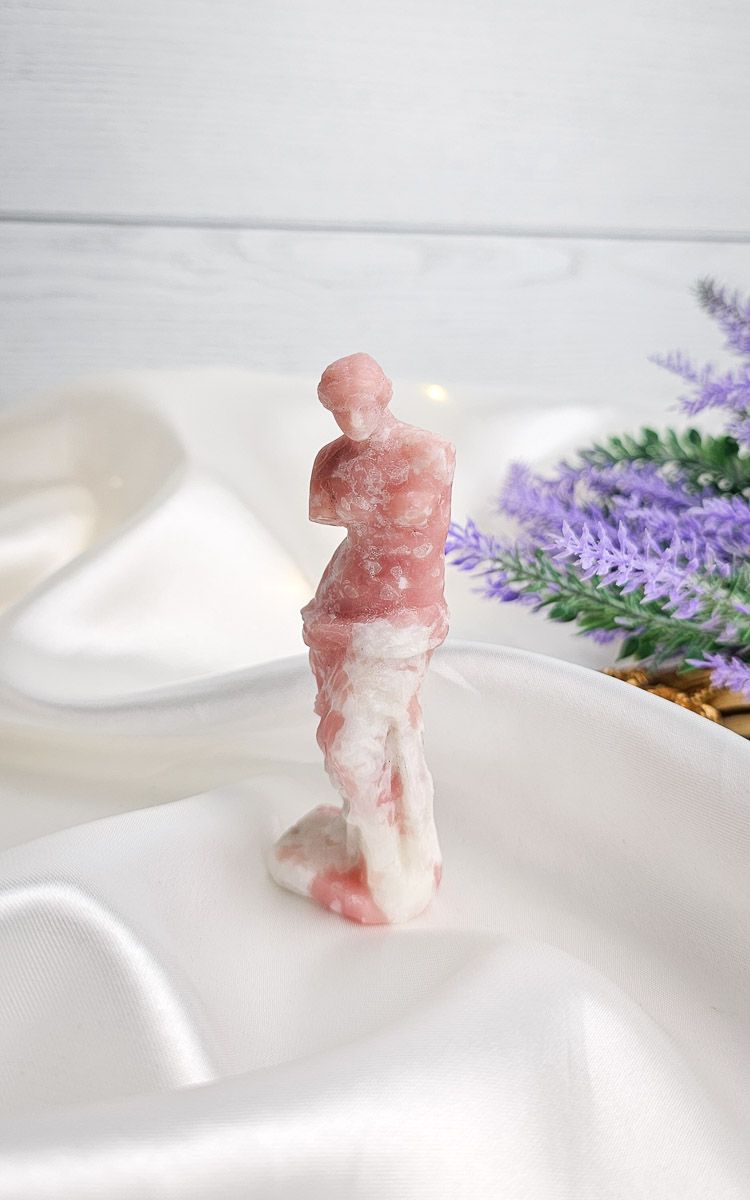Goddess in Pink Opal