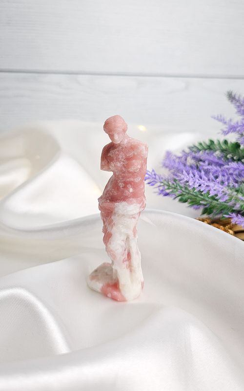 Goddess in Pink Opal