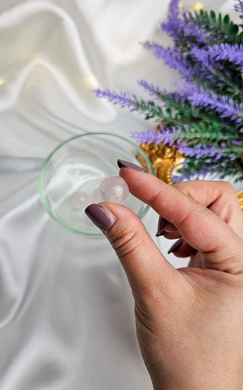 Rose Quartz Mini Sphere (Ø1,5cm)