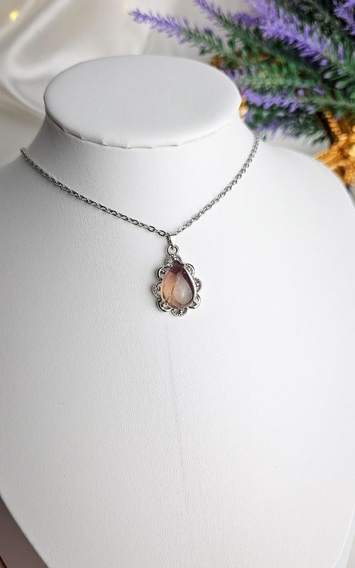 Necklace with Ametrine n.1
