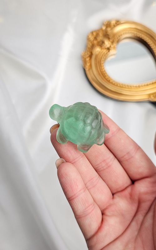 Green Fluorite Turtle
