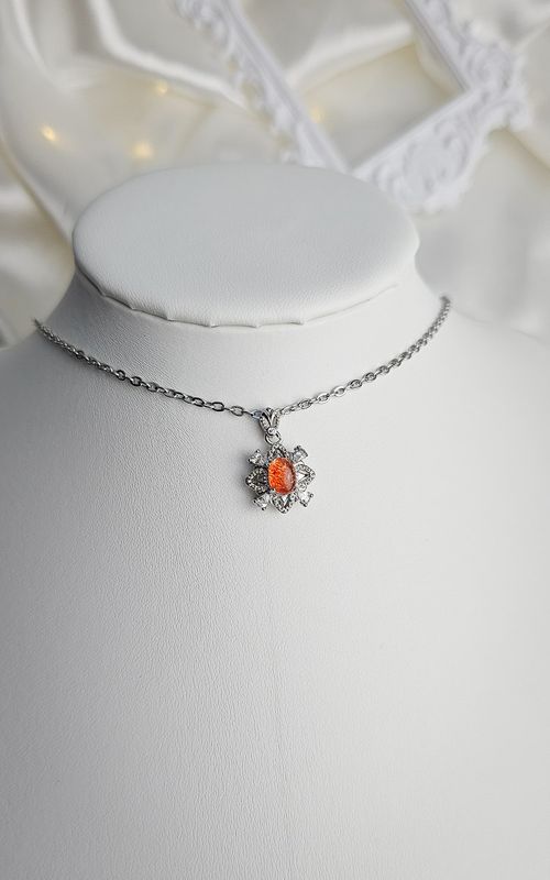 Necklace in Sunstone