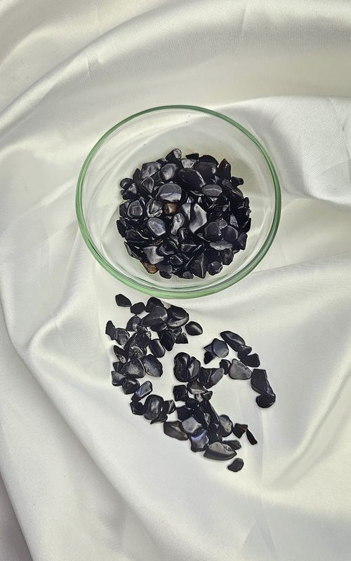 Black Tourmaline Chips (100gr)