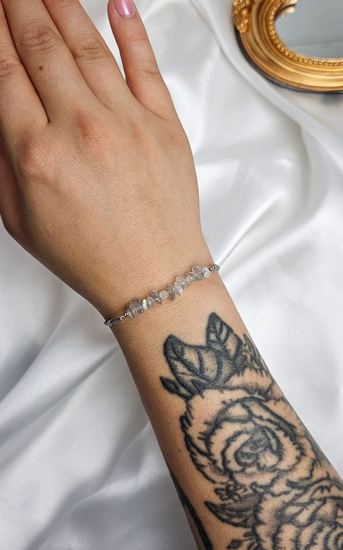Bracelet "AION" with Labradorite Chips - CREATIVITY