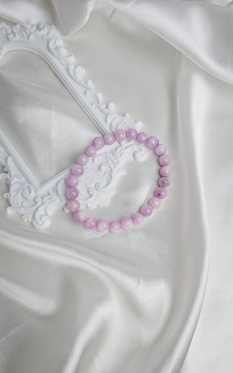 Elastic Bracelet in Kunzite