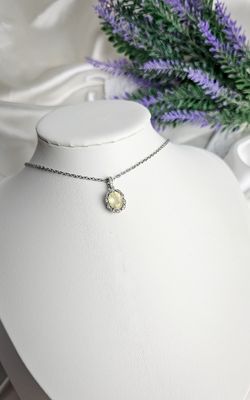 Necklace in Lemon Citrine Quartz