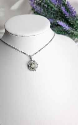 Necklace in Prasiolite