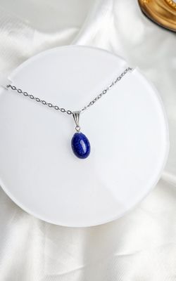 Necklace with Lapislazuli n.1