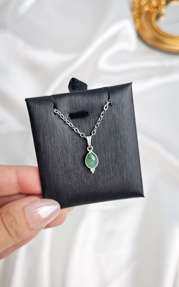 Necklace with Green Adventurine