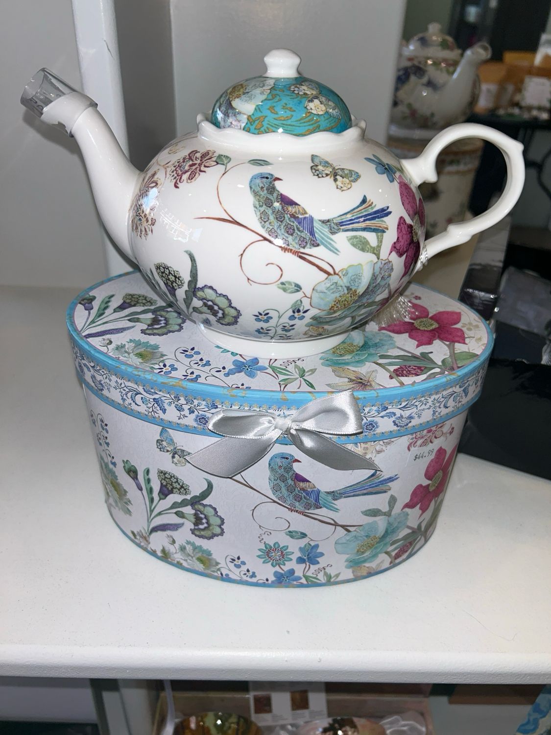 Ace Teapot Spring Bird