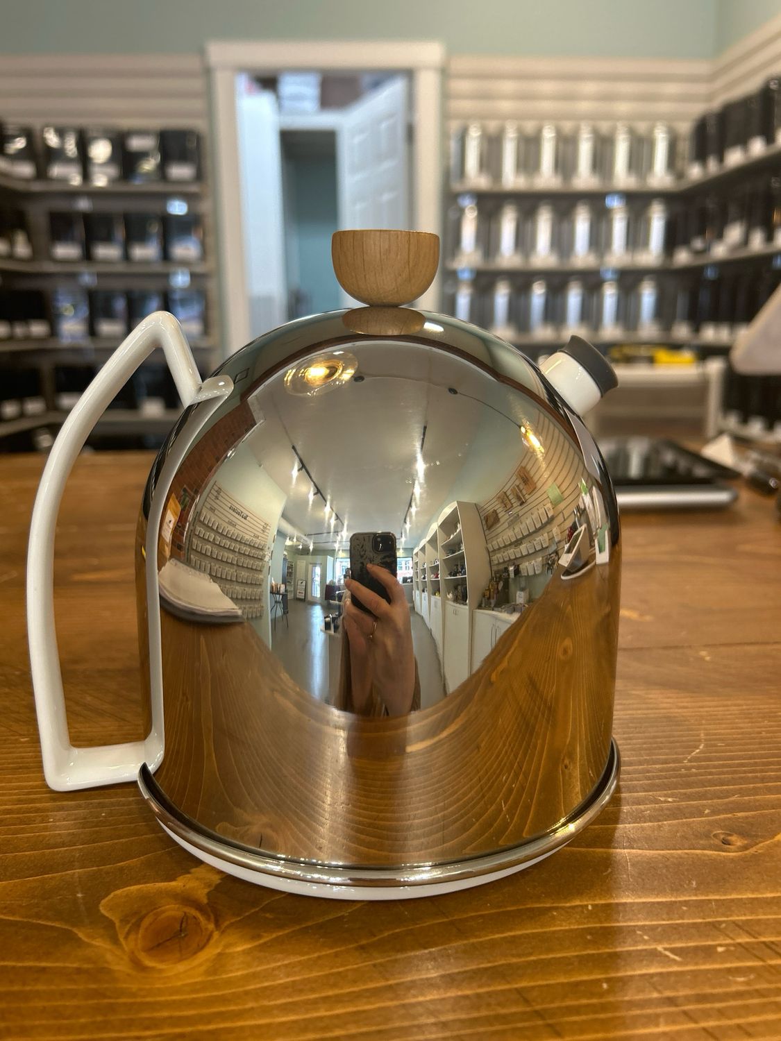 Viva Ceramic Steel Teapot 44oz