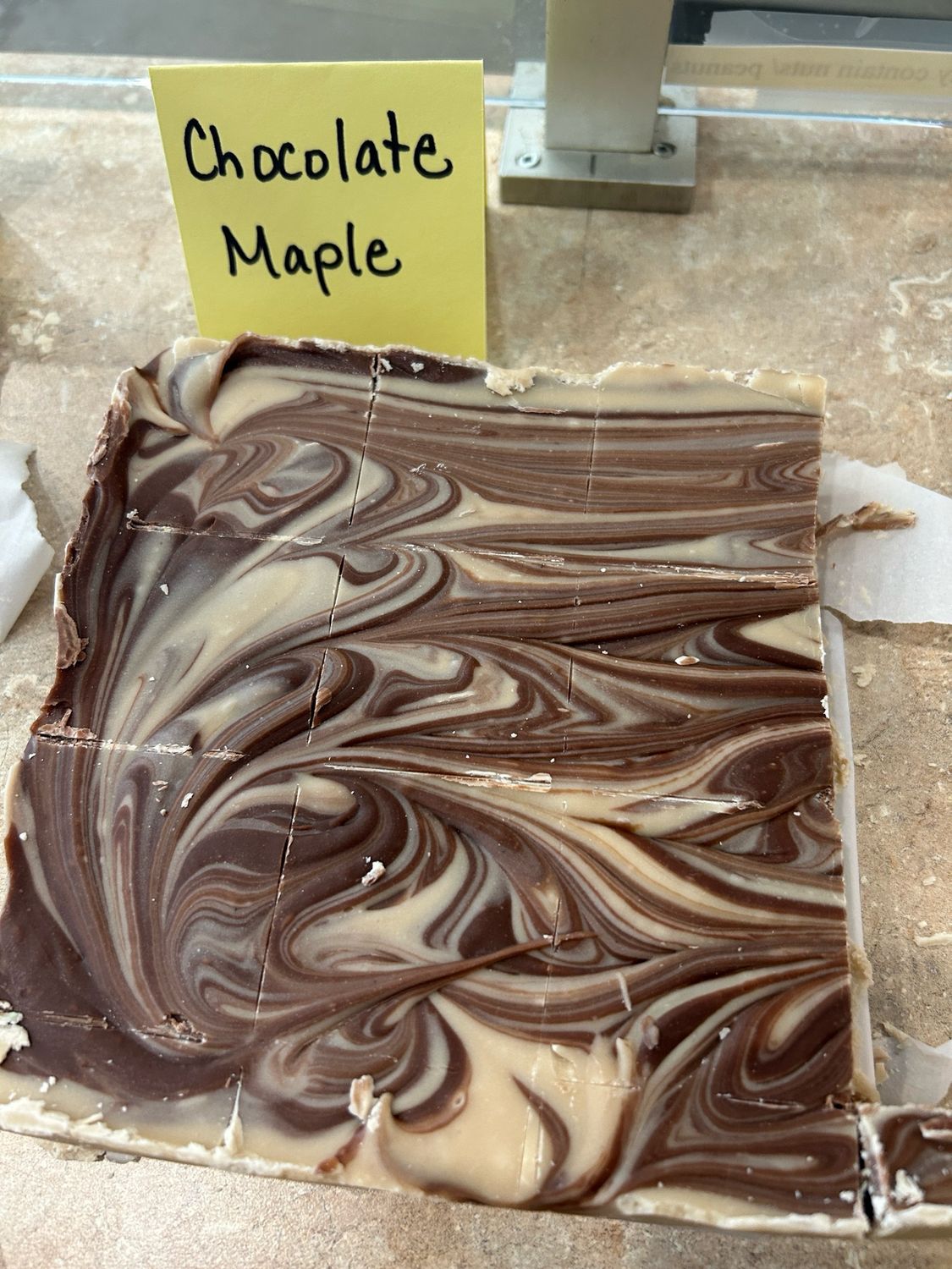 Maple Chocolate Fudge