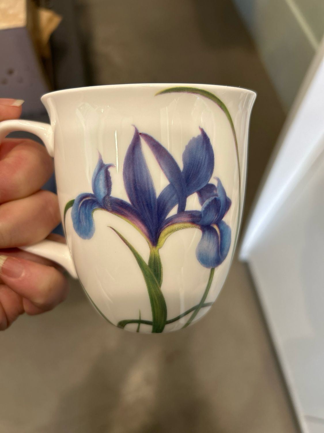 McIntosh Blue Iris Mug