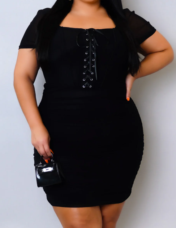 Plus Size Black Dress