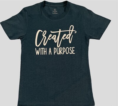 Created With A Purpose T-Shirt (Teal)
