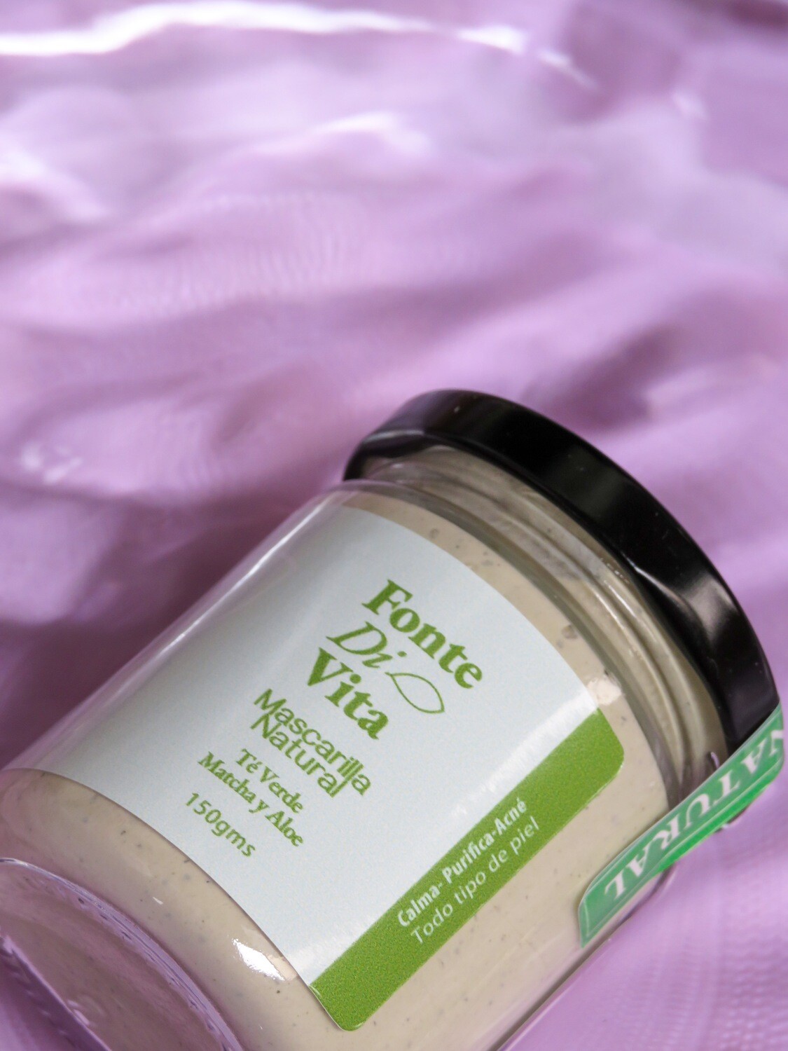 Mascarilla Facial de Matcha y Aloe