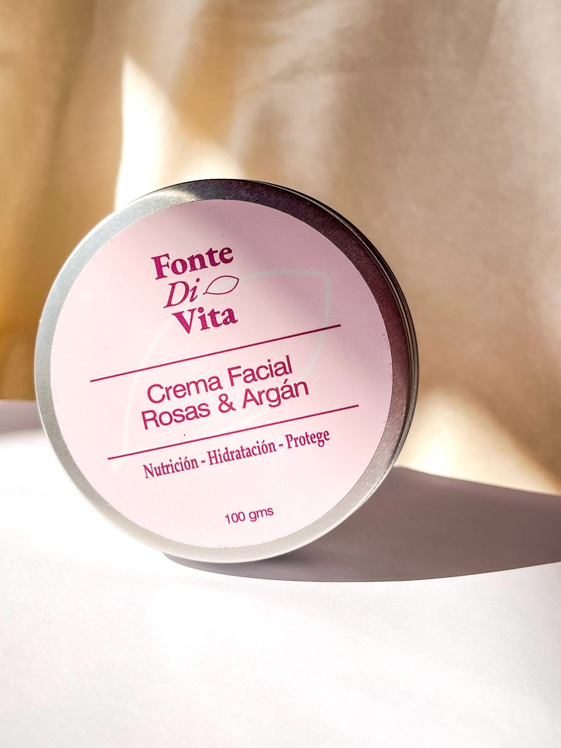 Crema Facial Rosas &amp; Argán