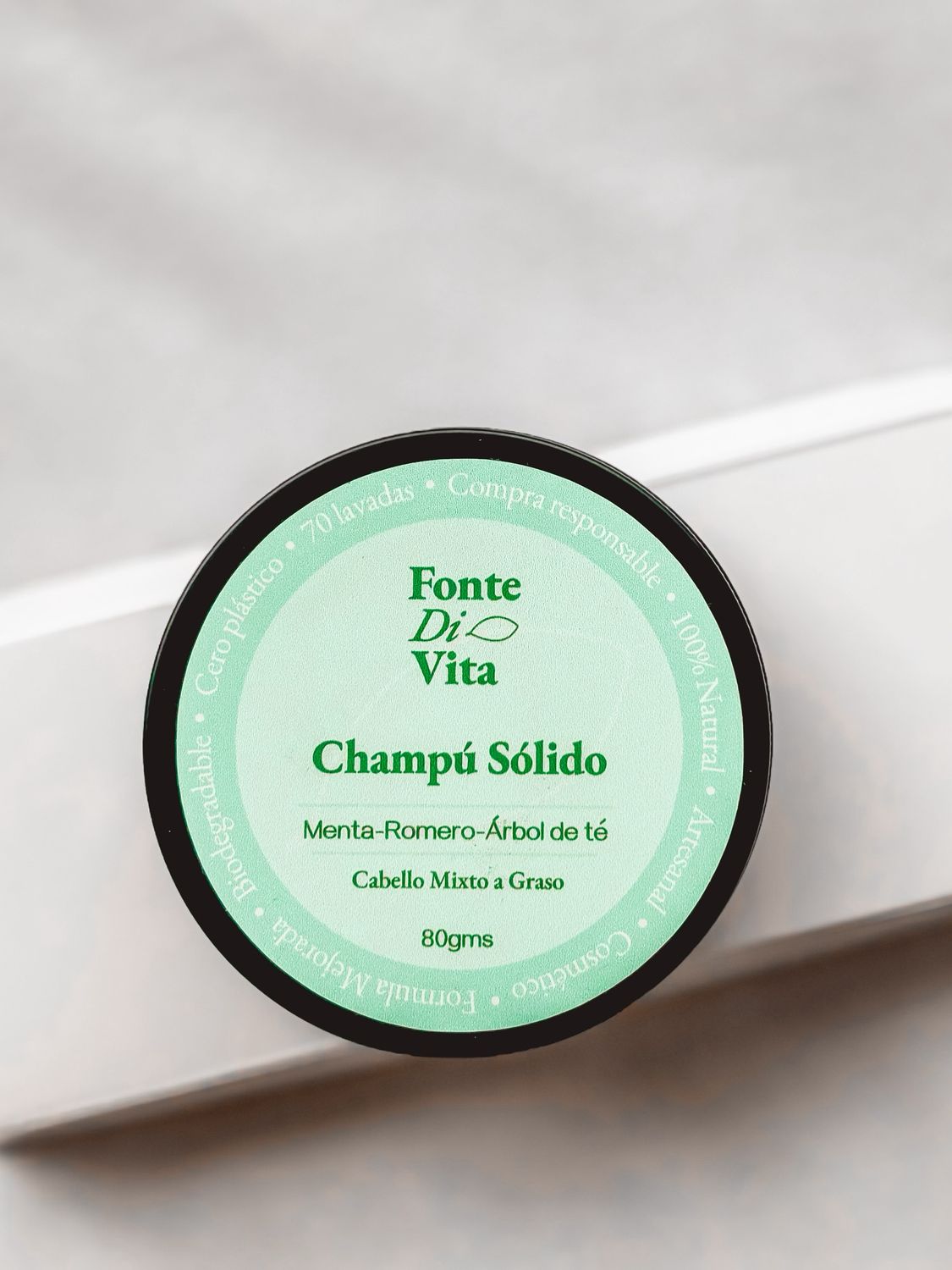 Champú Sólido Cabello Graso a Mixto