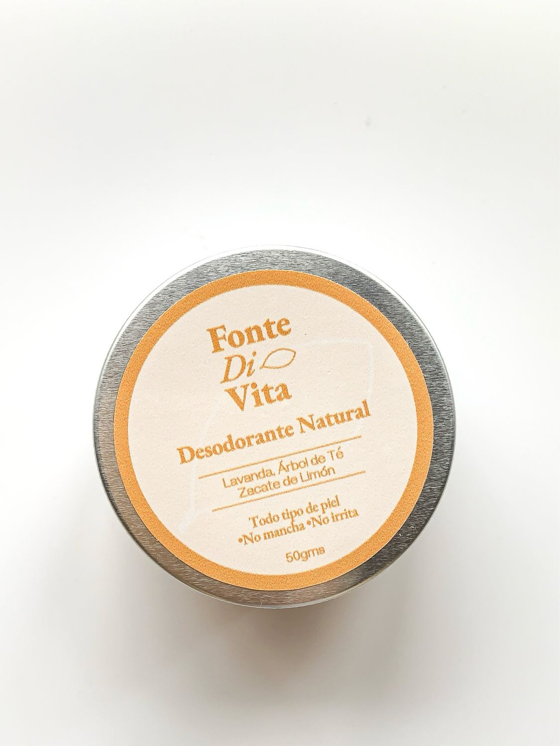 Desodorante en Pasta Lavanda-Árbol de té &amp; Zacate de Limón