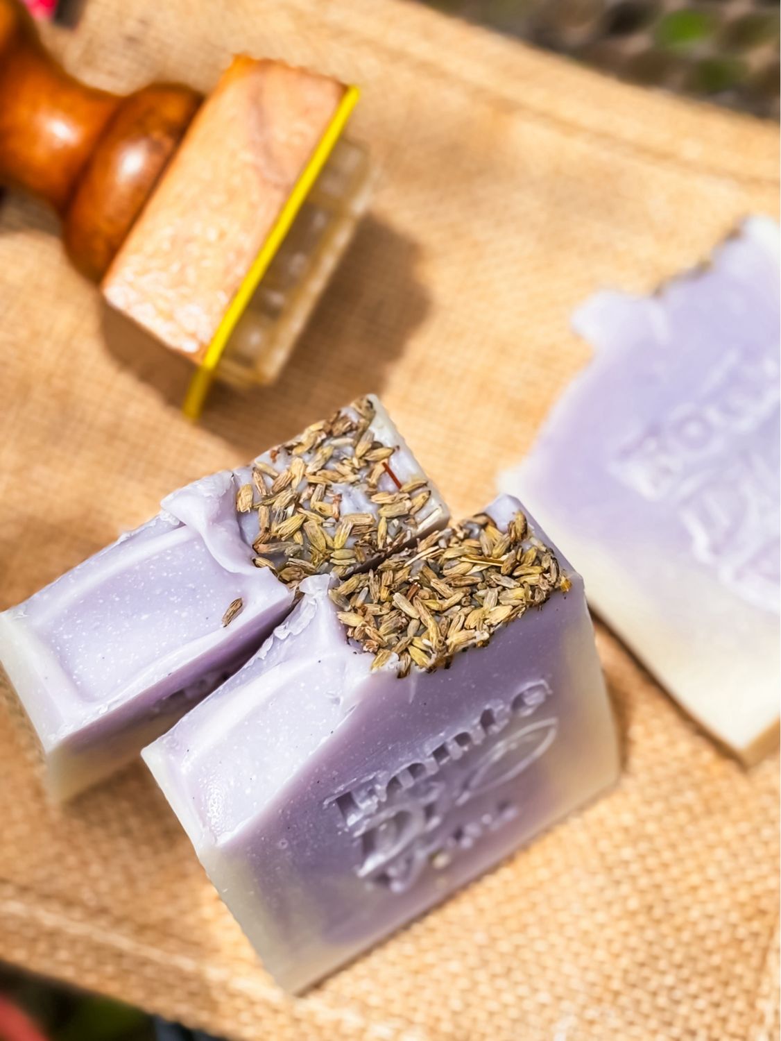 Jabón terapéutico de Lavanda Francesa
