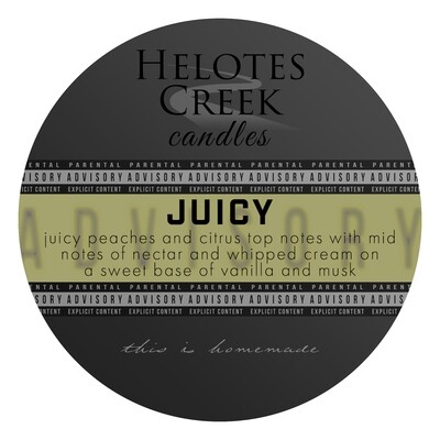 6 oz Juicy Explicit Candle in Tin