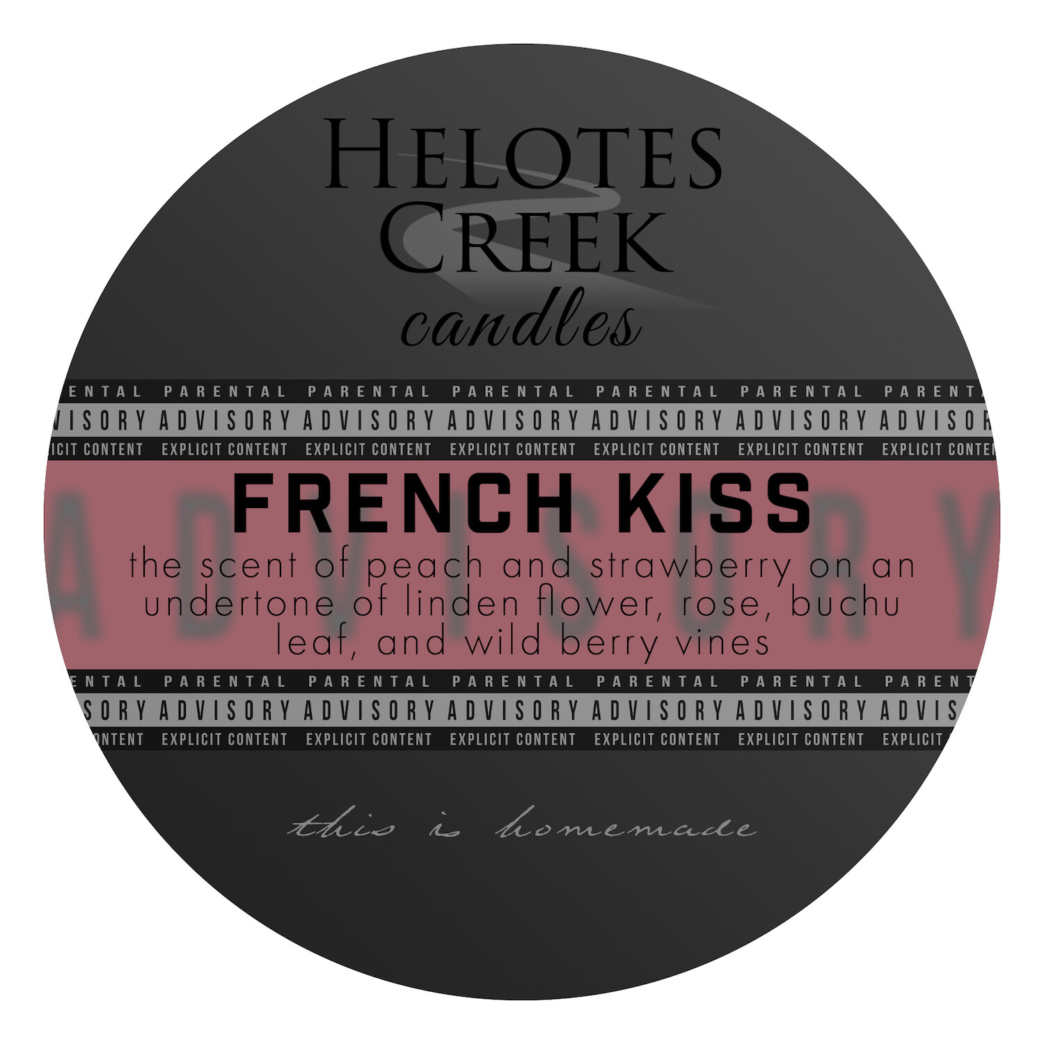 6 oz French Kiss Explicit Candle in Tin