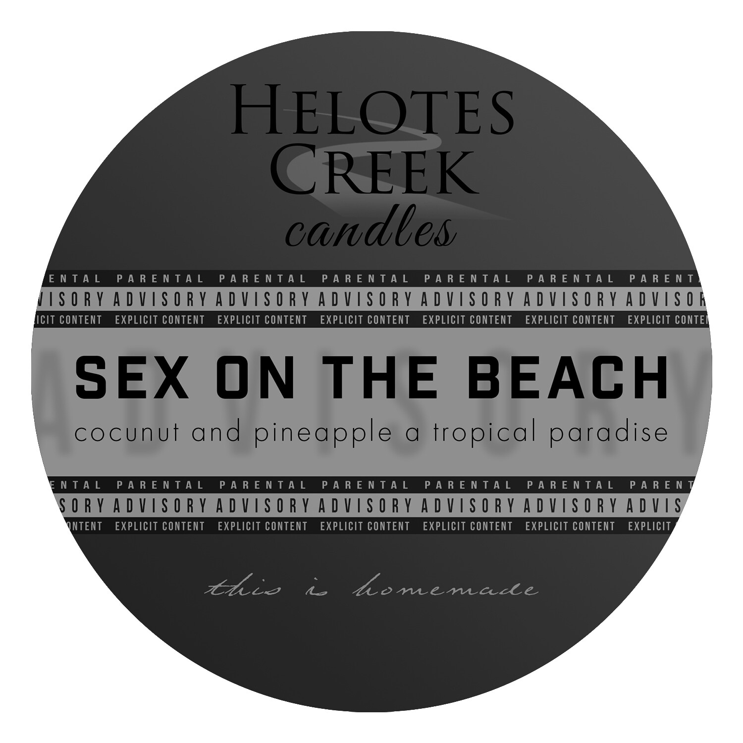 6 oz Sex on the Beach Explicit Candle in Tin