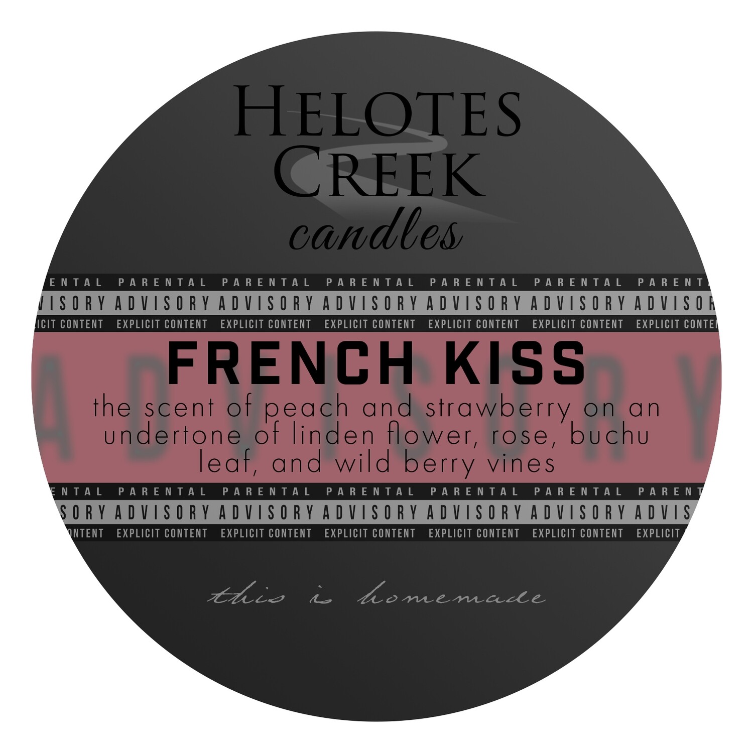8 oz French Kiss Explicit Candle in Tin