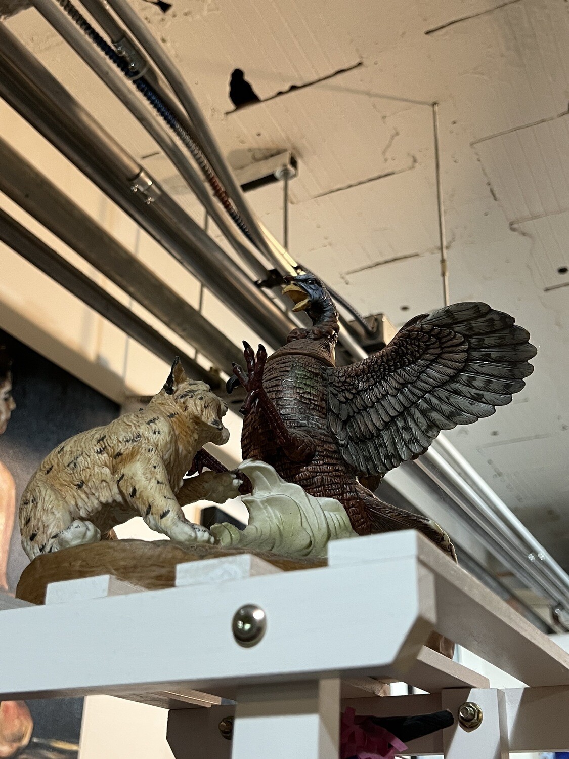 Wild Turkey Decanter With Wild Cat