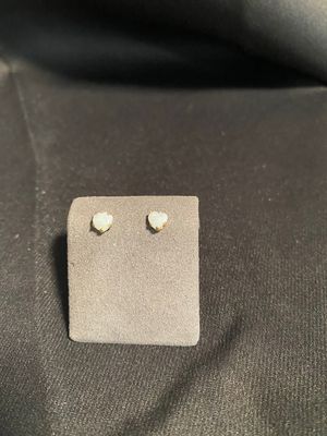 10K Opal earrings