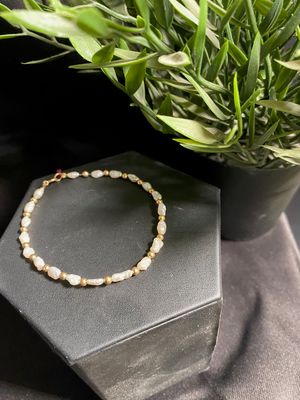 14k Gold &amp; Pearl Bracelet