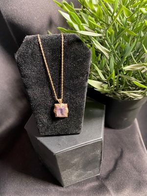 14k Vintage Amythis Necklace