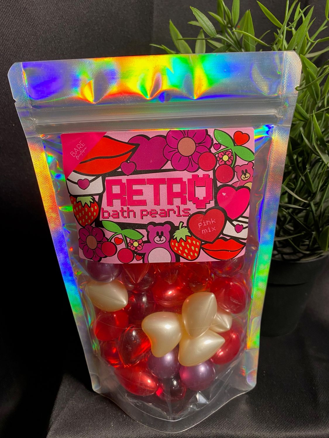 Bath Pearls Hearts