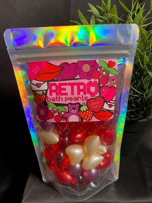 Bath Pearls Hearts Bath Pearls Hearts