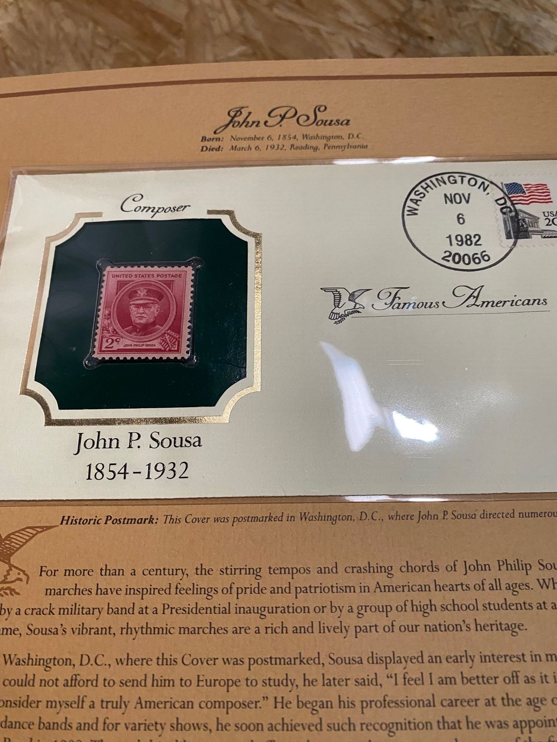 1940 Famous Cover Stamps
