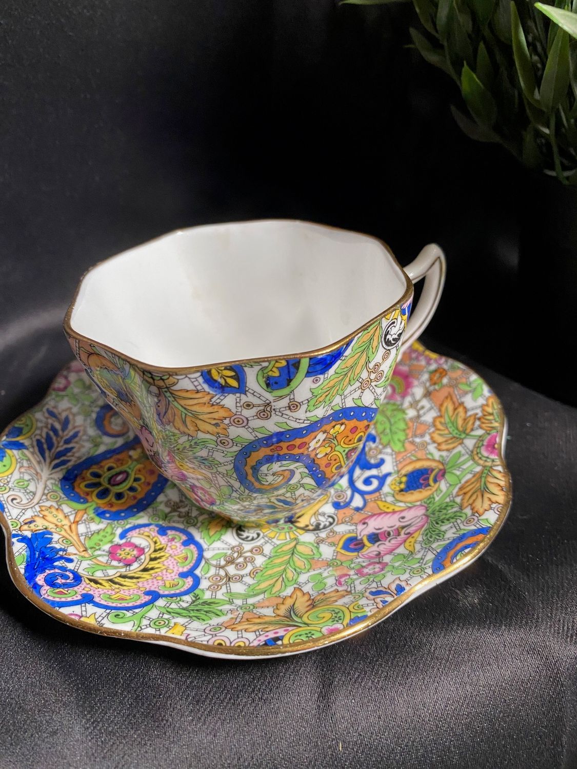 Chintz Cup &amp; Saucer