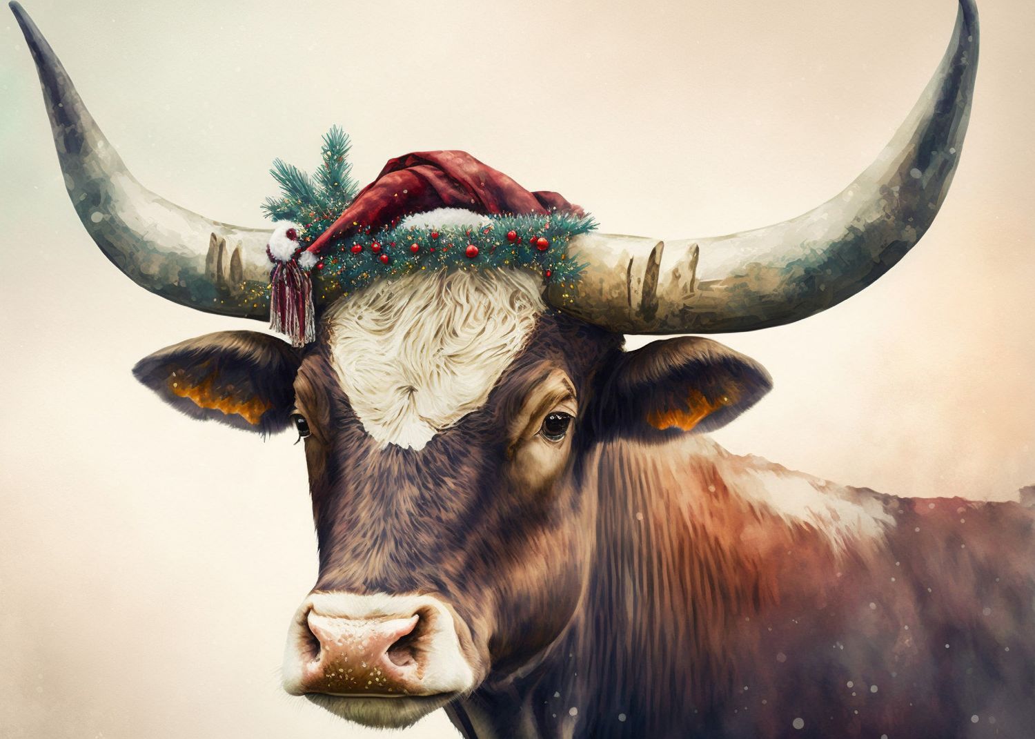 A longhorn Christmas