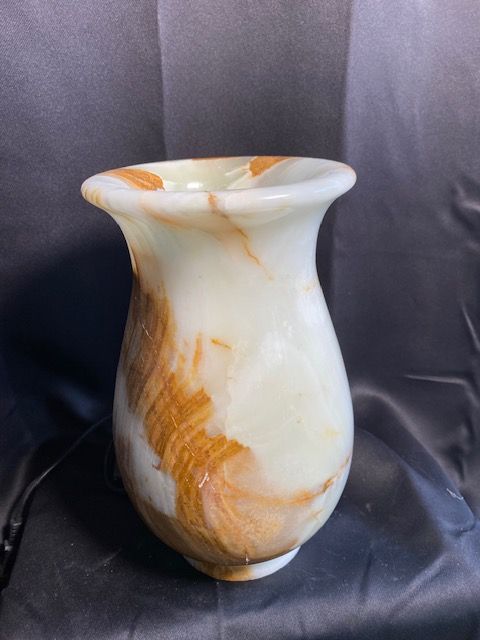 Antique Onyx Table Lamp