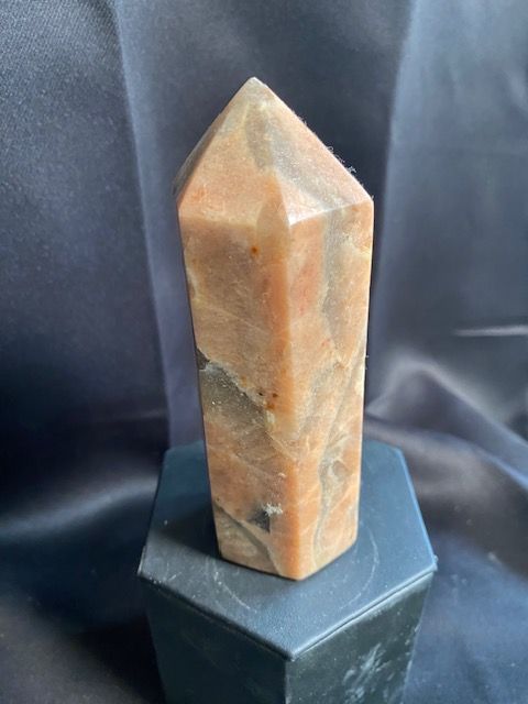 Honey Moonstone Crystal Tower