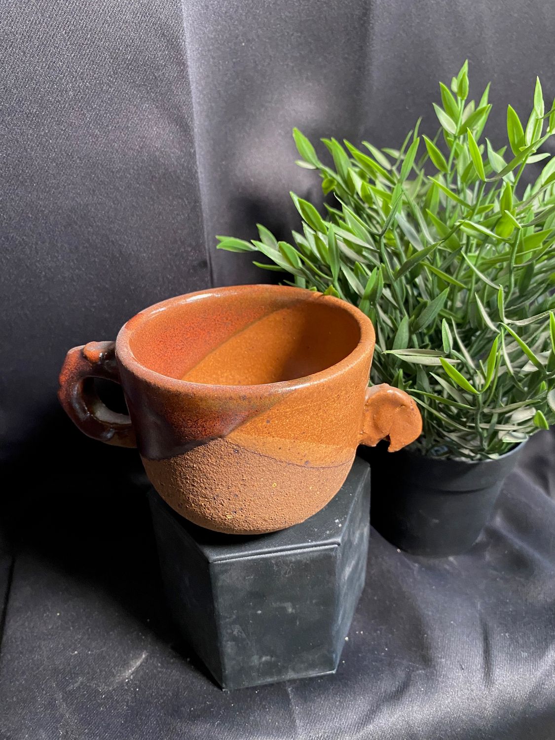 Two Handled Mug By Hanson