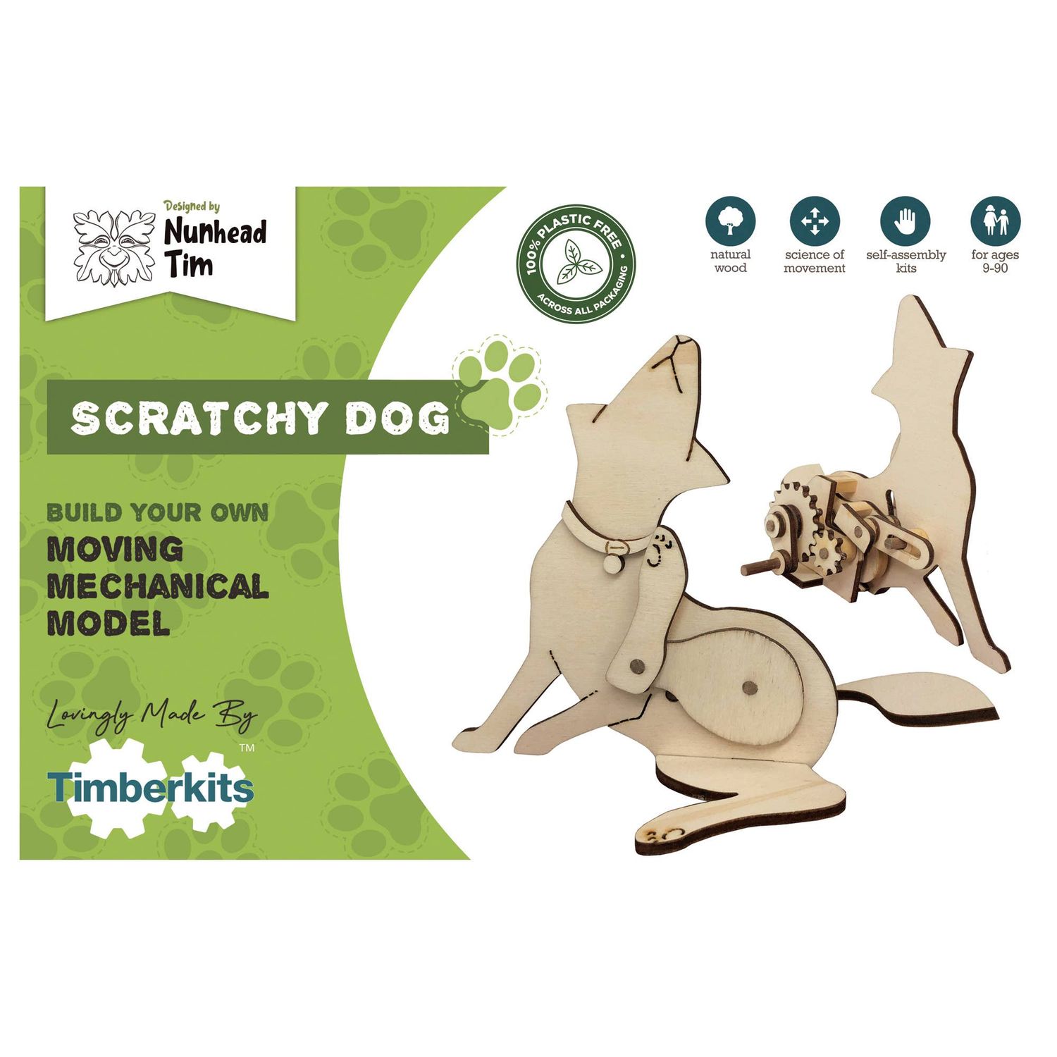 Timber Kits Scratchy Dog