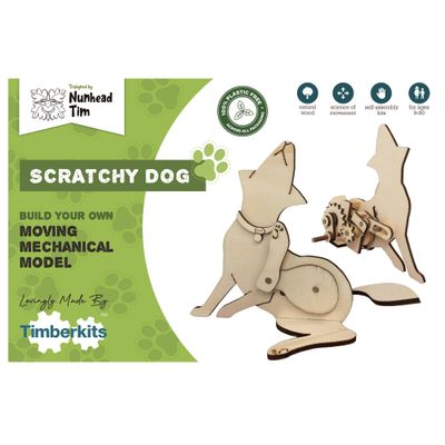 Timber Kits Scratchy Dog